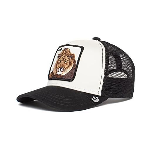 Goorin Bros., the farm, cappello trucker unisex per bambini, nero (little roar - kids), taglia unica, taglia unica