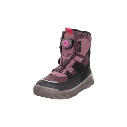 Superfit mars warm gefütterte gore-tex, stivali da neve, viola nero 8500, 30 eu