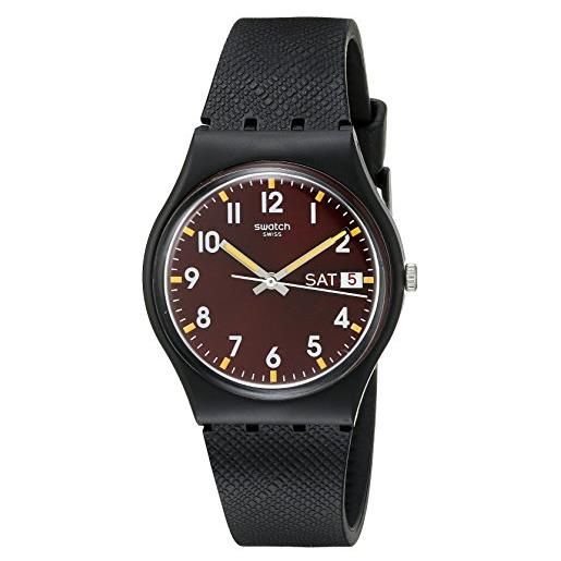 Swatch orologio da uomo digitale al quarzo con cinturino in silicone - gb753