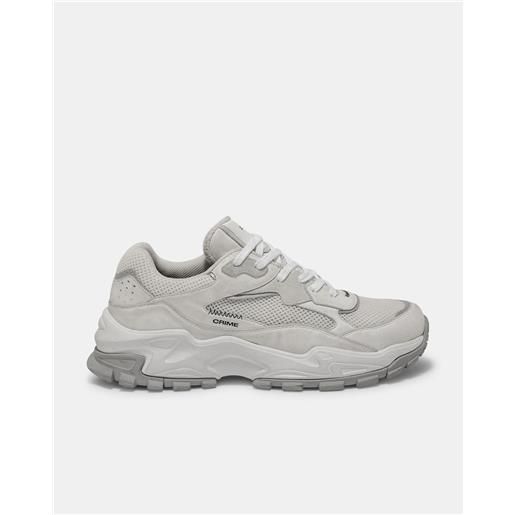CRIME LONDON sprint runner white