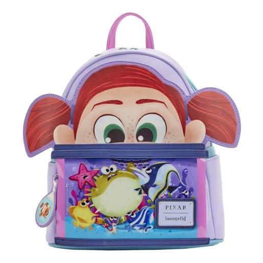Loungefly disney pixar moments finding nemo darla womens double strap shoulder bag purse