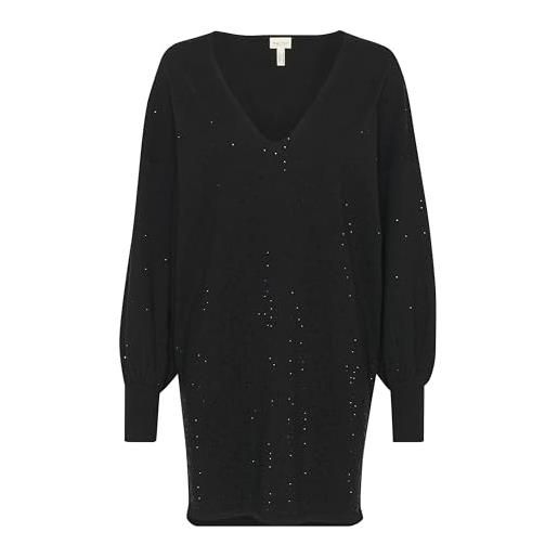 Part Two maceypw vestito, nero rhinestone, s donna