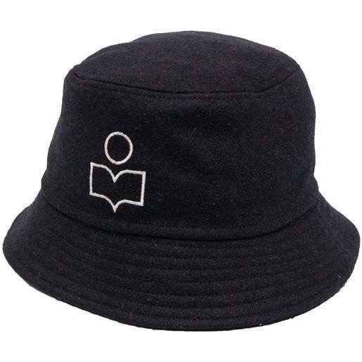 MARANT cappello bucket con applicazione - blu