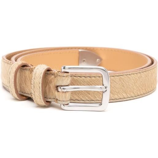 Paul Smith cintura pony in pelle - toni neutri