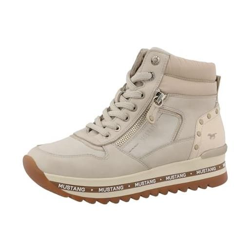 Palladium Stivaletti con lacci Pallarise Nbk Wool W donna marrone