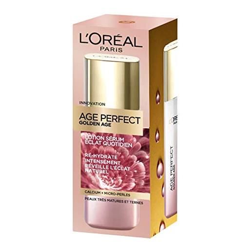 L'Oreal Paris l'oréal paris age perfect golden age, lozione colorito, levigante e idratante viso, 125 ml