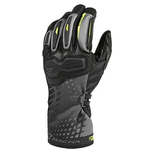 Macna guanto da moto terra rtx l giallo fluorescente