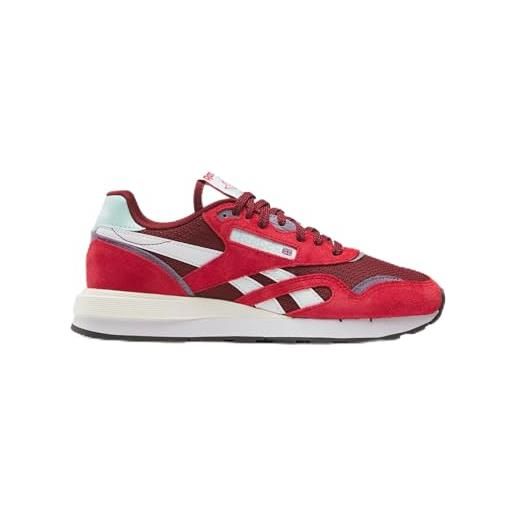 Reebok nylon 89, scarpe da ginnastica donna, vector red/classic burgundy/white, 42 eu
