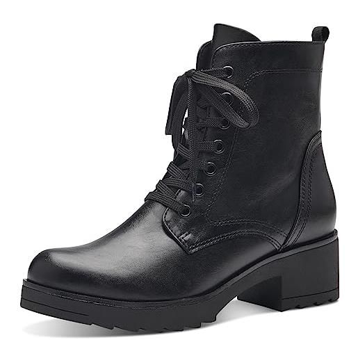 TG. 39 EU) MARCO TOZZI Stivaletti da Donna con Zip e Slip 2