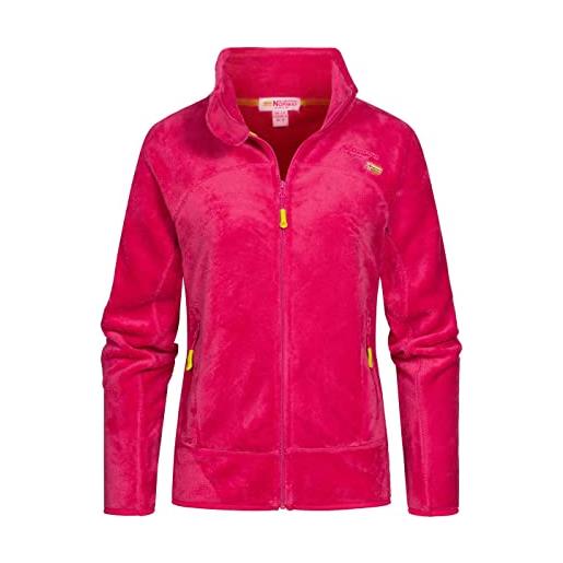 Geographical Norway gilet da donna uniflore, rosa (malabar). , s