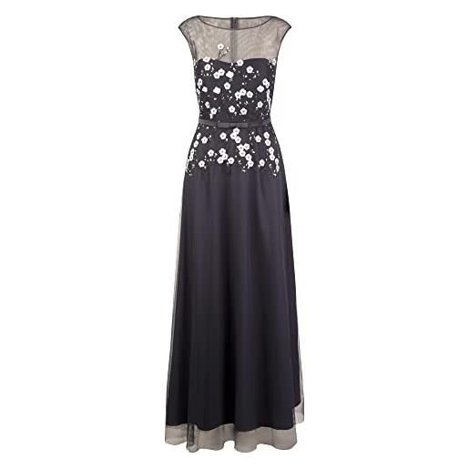 ApartFashion abito da sera vestito, navy crema, 42 donna