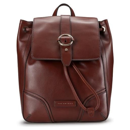 The Bridge matilde zaino da giorno pelle 32 cm marrone