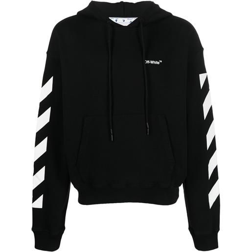 Off-White felpa con cappuccio - nero