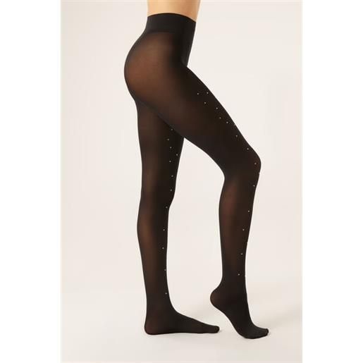 Calzedonia collant coprenti strass all over nero