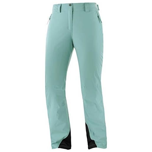 Salomon the brilliant pant w pantaloni, donna, meadowbrook, xl/r