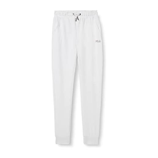 FILA sabbia sweat pantaloni eleganti da uomo, bianco, xl donna