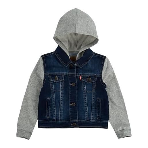Levi's lvn indigo jacket, canottiera denim bambini e ragazzi, indigo dusk, 24 mesi