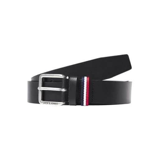 JACK & JONES cintura in pelle, nero, 90