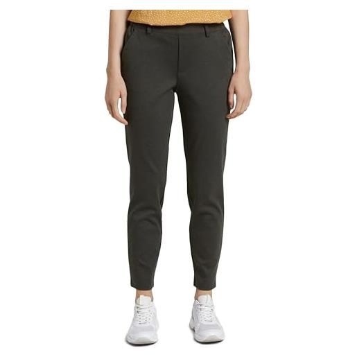 TOM TAILOR Denim tom tailor le signore pantaloni relaxed fit con elastico in vita 1021175, 10668 - sky captain blue, s