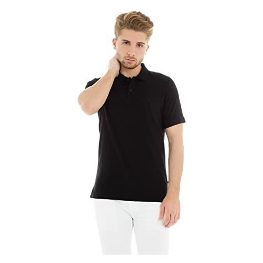 JACK & JONES jjebasic polo ss noos, uomo, verde (olive night detail: slim fit), large