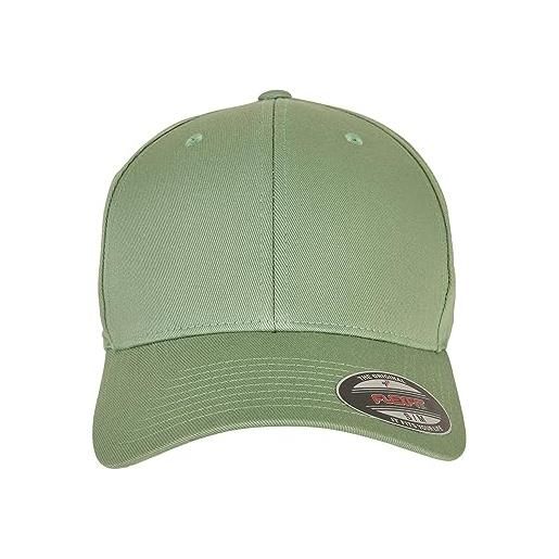 Flexfit 6277-Flexfit wooly combed, cappellino da baseball unisex - adulto, blu (navy), l-xl