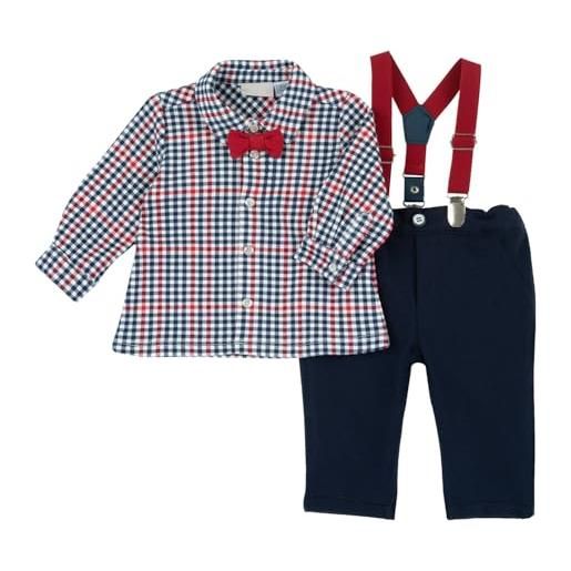 Chicco completo due pezzi: felpa e pantaloni, t-shirt bimbo 0-24, blu (2), 2 anni