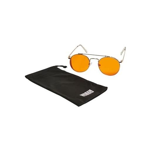 Urban Classics unisex sunglasses chios one size gold/orange