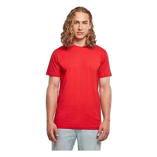 Build Your Brand bb010-basic round neck t-shirt, t-shirt uomo, navy, m