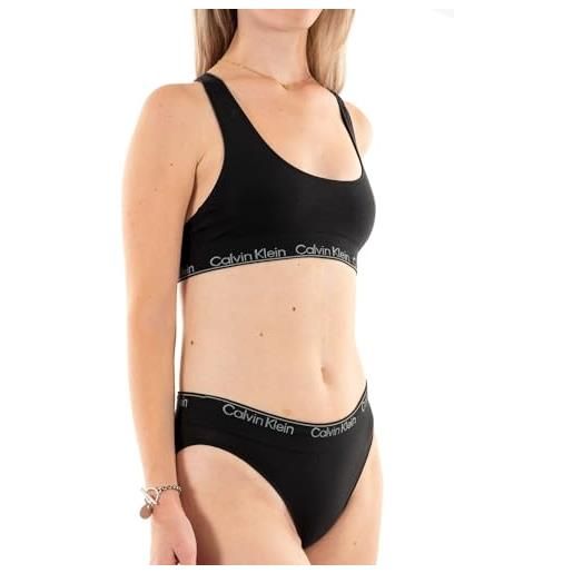 Calvin Klein donna slip taglio bikini intimo, nero (black), xs