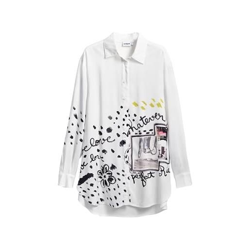 Desigual cam_perséfone, 1000 white, xs