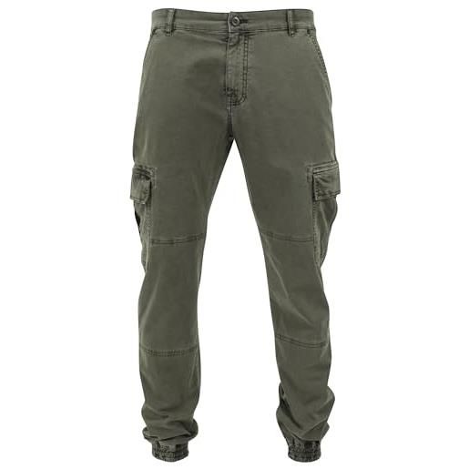 Urban classics pantaloni uomo cargo, in stile militare, pantaloni cargo jogging con grandi tasche laterali, disponibile in diversi colori e taglie 30 - 44