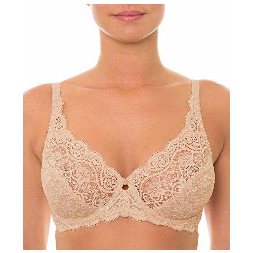 Triumph donna amourette charm wp, wired padded bra, neutral beige, 6b