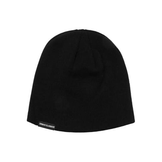 Urban Classics basic beanie unisex beanie nero 100% poliacrilico