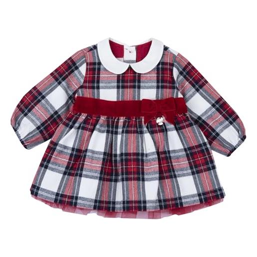 Chicco vestiti - natale bambina e ragazza, rosso (5), 3 mesi, designed in italy
