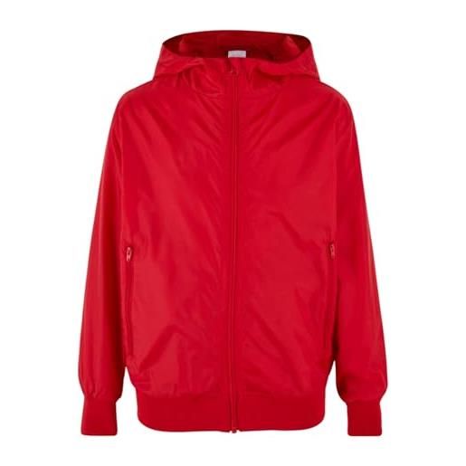 Urban Classics boys windbreaker, giacca bambino, cityred, 
