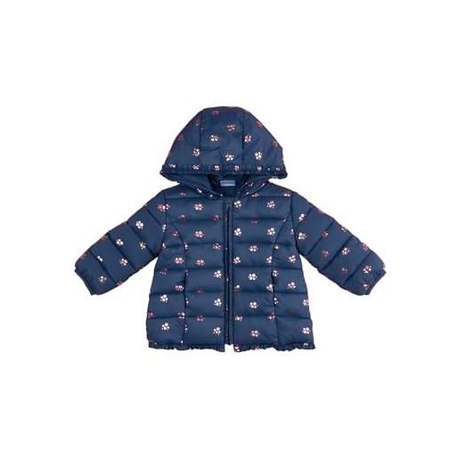 Prénatal prénatal, giubbino leggero con cappuccio e zip, ideale per l'autunno, bimba, 12-18 mesi, blu