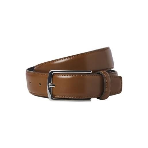 JACK & JONES jacchristopher belt noos cintura, cognac/dettagli: raymond, 105 cm uomo
