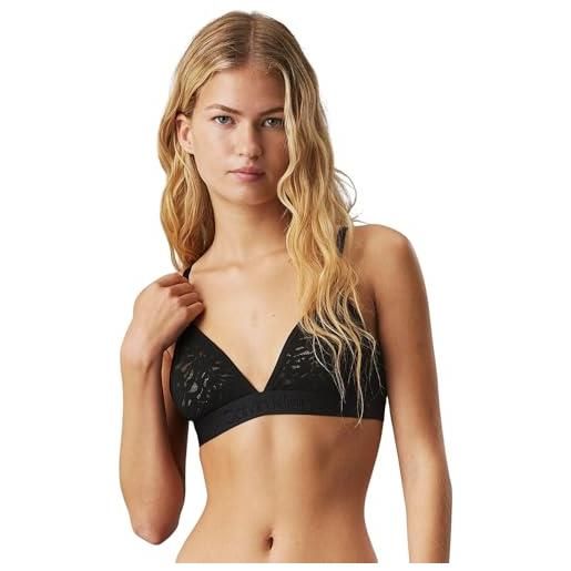 Calvin Klein reggiseni a triangolo sfoderati da donna, nero, s
