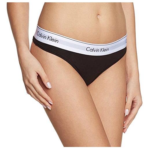 Calvin Klein perizoma donna tanga, nero (black), xl