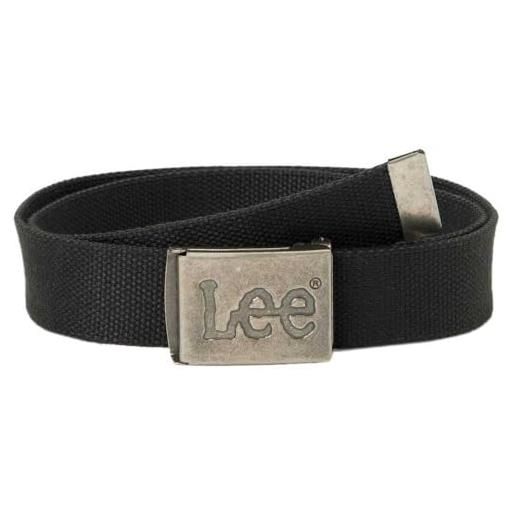 Lee cintura in tessuto, nero, 100 cm uomo
