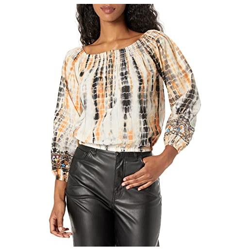 Desigual blus_savanna camicetta, colore: arancione, xl da donna