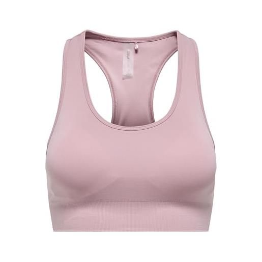 Only play reggiseno sportivo femminile onpdaisy-2, lilla, m