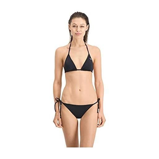 PUMA triangle t top bikini, nero, s donna