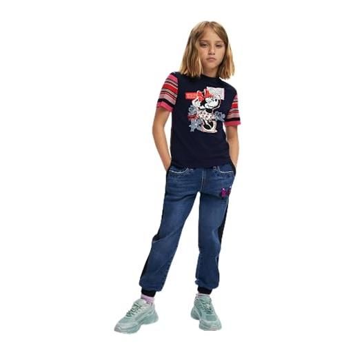 Desigual ts_minnie_flower, 5001 marine, 11/12