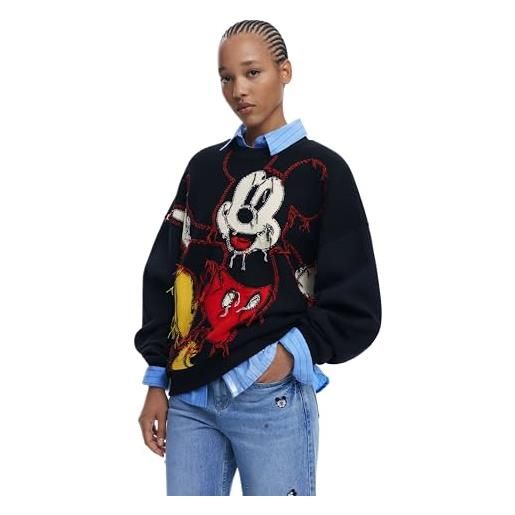 Desigual sweat_hello mickey, 2000 black, xs