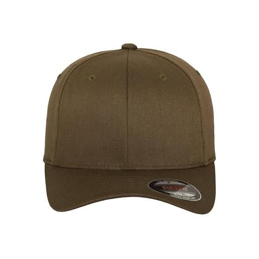 Flexfit cappello wooly cappellino da baseball, verde (olive 01), l-xl unisex-adulto