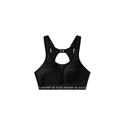 Champion shock absorber s06s7-ultimate run bra padded reggiseno sportivo, nero nbk (bsv), 3b donna