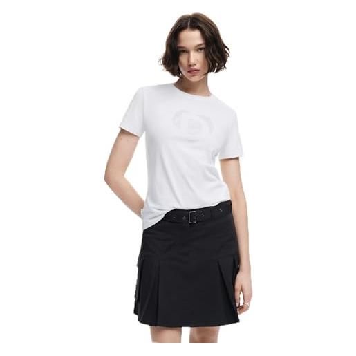 Desigual ts_daisy, 1000 blanco, xl, bianco, xl