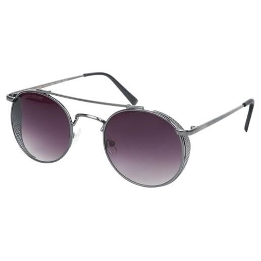 Urban Classics occhiali da sole unisex con protezione uv 400 per uomini e donne, sunglasses chios in 3 varianti di colore, taglia unica, nero, taglia unica