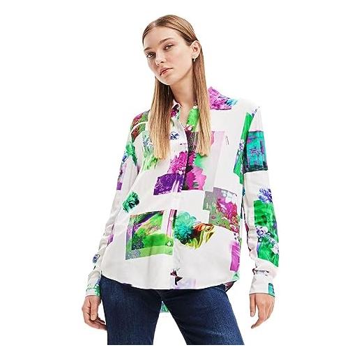 Desigual cam_trieste blouse, bianco, xl donna